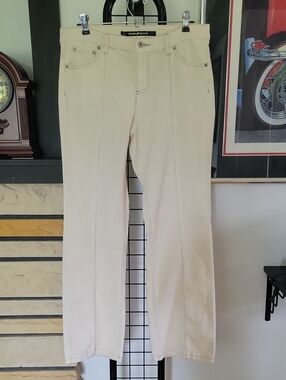 DKNY Corduroy Pants 10 Cream